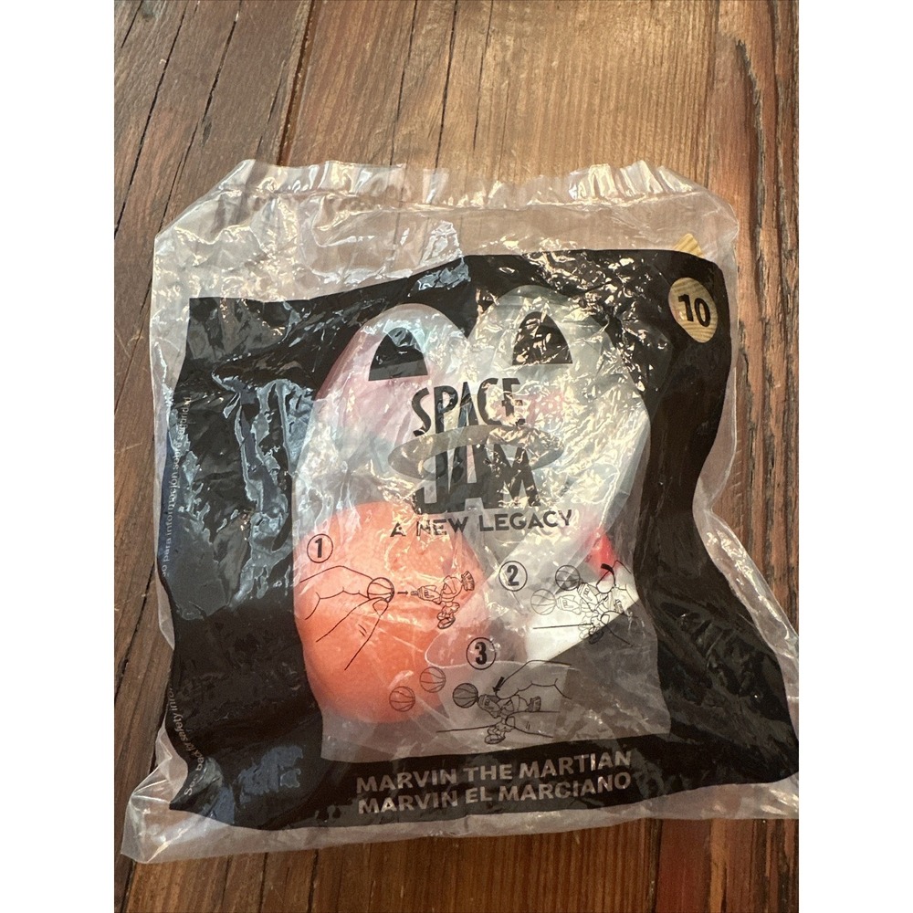 McDonald's Space Jam A New Legacy Happy Meal Toy #10 Marvin The Martian 2021